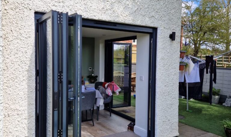 aluminium bifold doors leicester