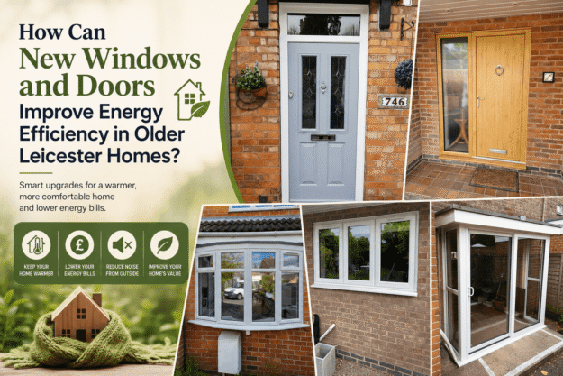 New Windows and Doors Improve Energy Efficiency in Older Leicester Homes