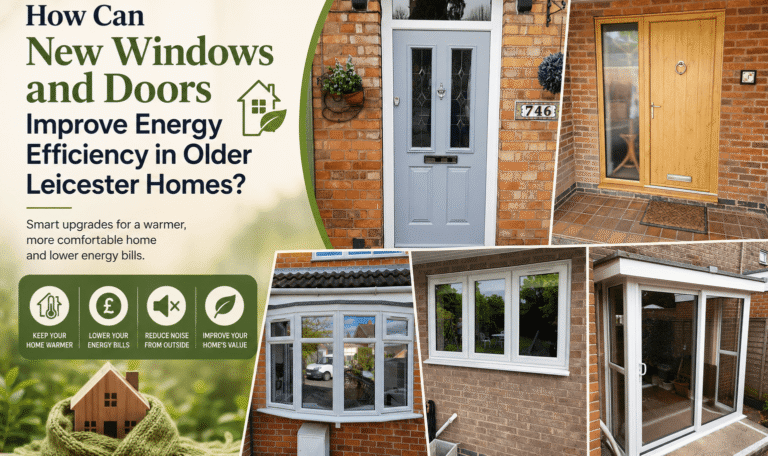 New Windows and Doors Improve Energy Efficiency in Older Leicester Homes