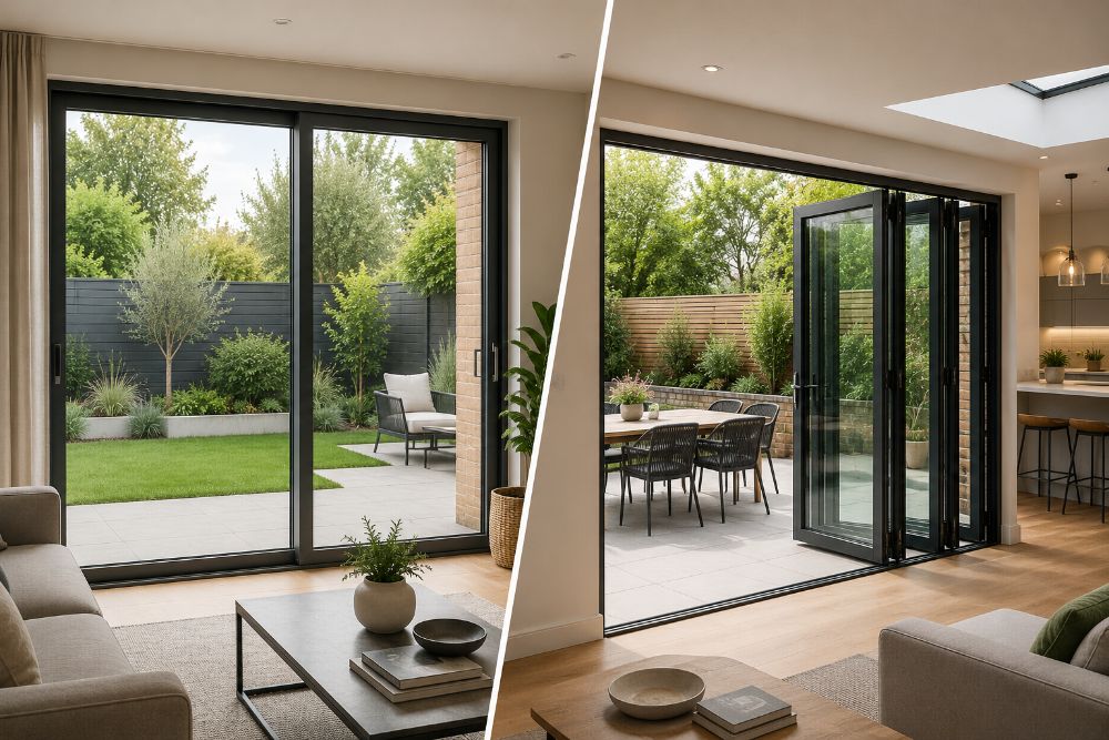 Sliding Doors vs Bi-Fold Doors for Leicester Homes